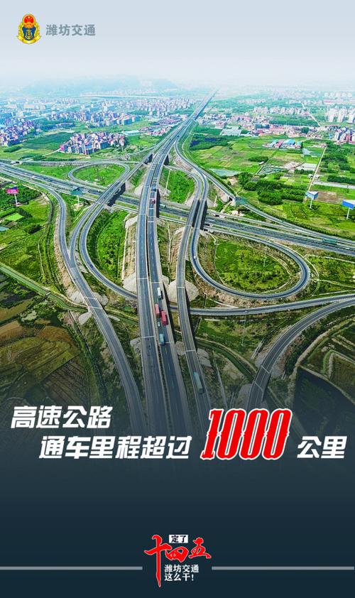 "十四五"期间,潍坊交通计划完成基础设施建设投资1800亿元