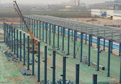 临淄经济开发区智能制造产业园(绿色建筑科技)基础设施建设项目进展